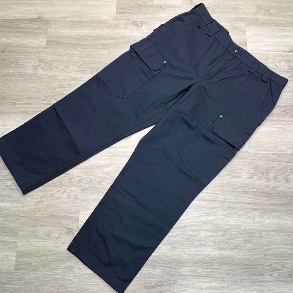 Duluth Trading Co. Cargo Pants Men's 42x30 Blue Workwear Utility Outdoor